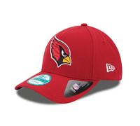 New Era Casquette 9FORTY Arizona Cardinals – Rubis rouge – 100% polyester – Taille unique – Mixte