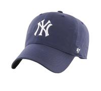 47 Brand Casquette de baseball New York Yankees BRRR Clean Up Bleu Taille unique