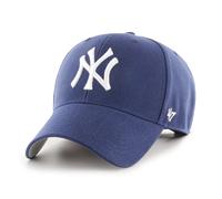47 Brand Casquette New York Yankees MVP - Bleu marine clair / Bleu - Taille unique