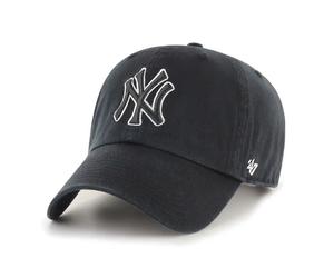 Casquette de baseball New York Yankees MLB Clean Up No Loop Label Noir TU