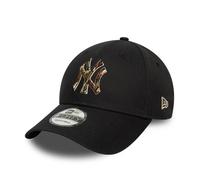 New Era Casquette de baseball pour adulte 9Forty Motif camouflage MLB New York Yankees Noir