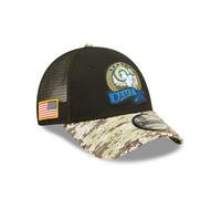 Casquette de baseball NFL Los Angeles Rams Salute to Service 9Forty 22 casque...
