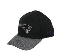 New Era 39Thirty Cap - Grey New England Patriots Noir
