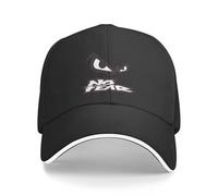 Casquette de baseball No Fear Casquette de baseball pour homme et femme Noir