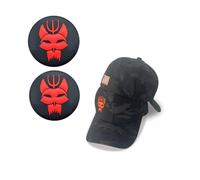 Casquette de baseball noire camouflage Seal Team Six - Snapback extensible - Pour la course et la pêche - Chapeau tactique avec écusson, 2, L