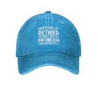 Casquette De Baseball Not My Problem Anymore Casquettes De Golf Classic Baseball Cap Adjustable Bord Plat Casquettes pour Camping Randonnée Cyclisme