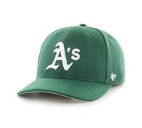 47 Brand Casquette Snapback Oakland Athletics MLB Cold Zone Vert Réglable