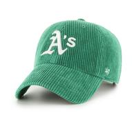 Casquette de baseball Oakland Athletics 47Brand MLB wide cord clean up Vert TU