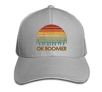 Casquette De Baseball Ok Boomer Vintage Retro Sunset Chapeau De Golf Anti-Soleil Casquette De Baseball Femme Légère Casquette Sandwich, pour Cyclisme, Plage, Hommes