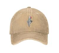 Casquette De Baseball Palestine Keffiyeh - Casquette De Camionneur En Denim Délavé Ajustable, Casquette De Baseball Classique En Coton Casquette De Soleil D'Été Casquettes D'Extérieur, Kaki, Tai