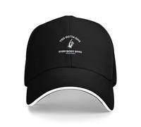 Casquette de Baseball Pantalon Coupe calicot, Tu Dois Donner, Tout Le Monde Donne, Je Pense Que tu Devrais partir, Casquettes Snap Back ITYSL pour Hommes et Femmes