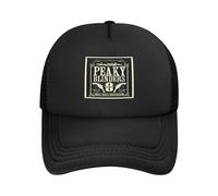 Casquette de baseball Peaky Movie pour adultes - Chapeau de camionneur classique en maille - Uni réglable Snapback - Vintage Retro TV Series Fan Cadeau Casual Accessoire d'été, Pic - 10, Taille unique