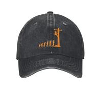 Casquette de Baseball personnalisée, Cool et Unique, évolution du Lineman, en Coton, Ajustable, Amusante, Cadeau pour électricien, Casquette de Sport à Rabat