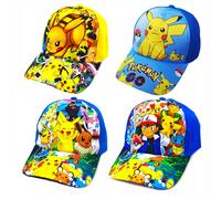 Casquette de Baseball Pokemon, chapeau Pikachu réglable, Cosplay Pokemon, Hip Hop, pour enfants, filles et garçons, figurines d'anime, jouets, cadeaux pour enfants 4