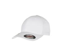 Flexfit Casquette de baseball unisexe en polyester recyclé – blanc S/M