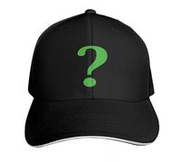 Casquette de Baseball Polyvalente Classique L’énigme Point d’Interrogation Symbole Rétro Anime Chapeau Mode Plage Cosplay Casque Dur Chapeaux pour Femmes 2025 Cadeaux de Sport PLeisure pour Hommes