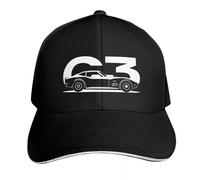Casquette de Baseball Polyvalente Classique La Corvette - C3 (1967-1982) Mode Casquette de Marin de Plage pour Hommes Anime Rugby Casquettes pour Hommes Cadeaux de Sport PLeisure pour Femmes