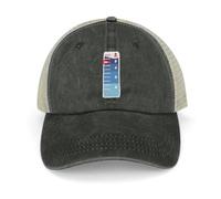 Casquette de Baseball Polyvalente Classique Le Niveau de l’Eau est élevé - L’île Interdite inspiré Drôle de Jeu de société Design Casquette d’Homme de Luxe Femme Cadeaux de Sport PLeisure pour Hommes