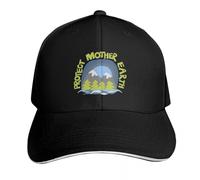 Casquette de Baseball Polyvalente Classique protéger la Terre mère illustrée Montagne Changement Climatique ambassadeur Chapeau de Golf Bobble Chapeau Fille Hommes PLeisure Cadeaux de Sport