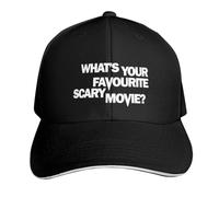 Casquette de Baseball Polyvalente Classique Quel est Votre Film d’Horreur préféré à la Mode Wild Ball Hat Caps pour Hommes Cadeaux de Sport PLeisure pour Femmes