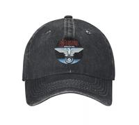 Casquette de Baseball Polyvalente Classique Saxon Wheels of Steel Rock Band Legend Demin Cap Lightweight Women Hat Women’s PLeisure Sports Gifts