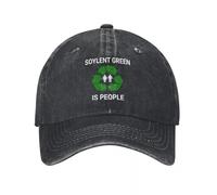 Casquette de Baseball Polyvalente Classique Soylent Green is People Séchage Rapide Demin Cap Outdoor Adventures Caps Femmes Cadeaux de Sport PLeisure pour Hommes