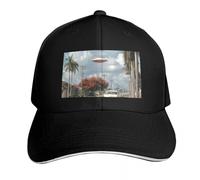 Casquette de Baseball Polyvalente Classique UFO repérage Chapeau de Golf Homme Sortie de Plage Bobble Hat Rave Hommes Chapeaux Cadeaux de Sport pour Femmes