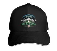 Casquette de Baseball Polyvalente Classique Val Di Fassa Trentino Alto Adige Chapeaux d’Hiver pour Hommes Mode Plage personnalisé Chapeau pour Femmes Hommes PLeisure Sports Cadeaux