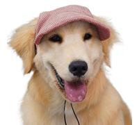 Casquette de baseball pour chien, chapeau de soleil pour chien - Design léger et réglable avec ouvertures pour les oreilles pour les chiens de petite, moyenne et grande taille