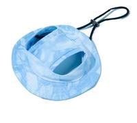 Casquette de Baseball pour Chien Chapeau for Animaux De Compagnie avec Trous Les Oreilles, Casquette Baseball Réglable Chiens Taille Moyenne Et Petite, Teinture D'été Chats(L)