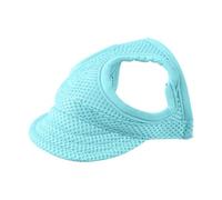 Casquette de Baseball pour Chiens de Petite et Moyenne Taille, idéale pour l'extérieur, la Plage et Les activités de Plein air. Elle est dotée de Trous pour Les Oreilles et d'une Sangle (F, One Size)
