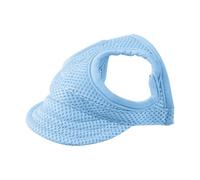 Casquette de Baseball pour Chiens de Petite et Moyenne Taille, idéale pour l'extérieur, la Plage et Les activités de Plein air. Elle est dotée de Trous pour Les Oreilles et d'une Sangle (D, One Size)