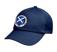 Casquette de baseball pour enfant Motif écossais, bleu marine, taille unique