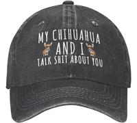 Casquette De Baseball Pour Femmes, Chapeau D'amoureux Des Chiens, Mon Chihuahua Et Je Parle De Chapeau, Casquette Réglable