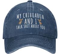 Casquette De Baseball Pour Femmes, Chapeau D'amoureux Des Chiens, Mon Chihuahua Et Je Parle De Chapeau, Casquette Réglable