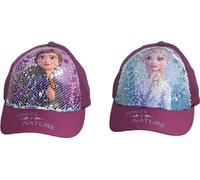 Casquette de Baseball pour Filles en Licence, Casquette de Baseball Réglable pour Fille - Casquette Enfant Chapeau Visière Confortable (FR/ES, Âge, Taille Unique, Casquette Frozen-b)
