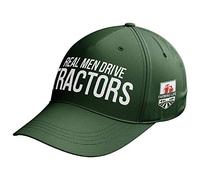 Casquette de baseball pour homme avec motif de tracteurs - Vert - Taille unique