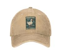 Casquette de Baseball pour Hommes, Anatomie d’Un meurtrier Goose Casquette de Baseball d’été sans Titre Goose Game Trucker Hat Sun Visor Casquettes de Baseball, Cadeau
