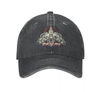 Casquette de Baseball pour Hommes, Casquette de Baseball Vintage The Fiend pour Hommes Casquette de Ballon en Coton usé usée Bray Wyatt Casquettes de Golf de Course en Plein air