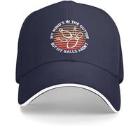 Casquette De Baseball Pour Hommes, Chapeau Graphique Pour Amoureux De Bowling, Mon Esprit Est Dans La Gouttière, Mais Mes Balles Ne Sont Pas