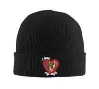 Casquette de Baseball pour Hommes J’Aime ma Femme Mel Bonnet Chapeaux Casquettes rétro Hommes Femmes Sport en Plein air Tricot Chapeau Printemps Imprimé Chaud Doux Bonnet Chapeau Cadeau