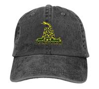 casquette de baseball pour hommes pur coton, ne pas marcher sur quelqu’un casquettes de baseball à visière casquette hochet serpent Gadsden drapeau soleil chapeaux pour hommes femmes, cadeaux de Noël