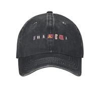 Casquette de Baseball pour Hommes Shakira Las Mujeres Ya No Lloran 2025 World Tour Casquette de Baseball Sun Washed Hip Hop Chapeaux Femmes Hommes Élégant Imprimé Casquettes de Baseball Cadeau