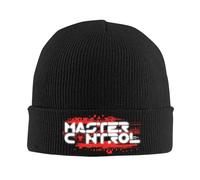 Casquette de baseball pour hommes, TRON Ares Master Control Program Bonnet tricoté Tuques Chapeaux d’hiver Acrylique chaud Décontracté Logo décoloré Logo décoloré Cadeau pour hommes Cadeau Femmes