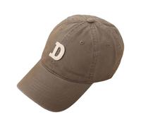 Casquette de baseball pour papa réglable originale classique à profil bas rétro délavé uni casquette hommes femmes Jot677, marron, Taille unique