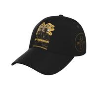 Casquette de Baseball Punk Rock Daft, Casquette de Sport réglable et décontractée, Chapeaux de Papa pour Hommes Femmes, Noir