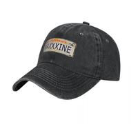 Casquette de Baseball réglable Classic Washed Diaged Diused Sun Visor Summer Hip Hop MaXXXine Cowboy Peaked Outdoor Sport Hat