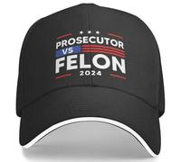 Casquette de Baseball réglable Procureur vs Criminel Vote Amusant Élection Camionneur d’été Femmes Respirantes Hommes Sports de Plein air Tendance