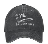 Casquette de Baseball réglable Tout est permis en Amour et poésie Tenue drôle de Saint-Valentin Swifts Hommes Femmes en Jean usé Casquette de Sport de Plein air Vintage