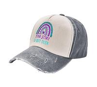 Casquette De Baseball Restez, Votre Histoire n'est Pas Terminée. Sensibilisation Nationale À La Prévention du Suicide Casquettes De Golf Classic Bord Plat Casquettes Réglable Baseball Cap